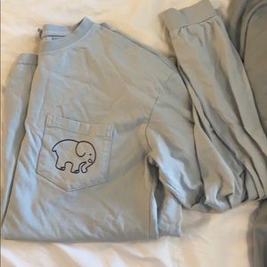 light blue ivory ella long sleeve